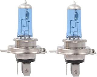 2x H4/9003/HB2 Halogen 100/90W 12V Dual Low-Beam Headlight Bulbs Xenon White