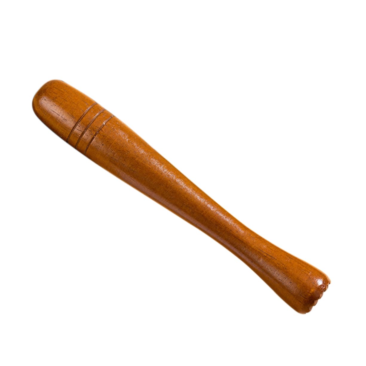 Unomor 1pc Cocktail Muddler Pc Muddling Tool for Drinks Bartender Muddler En Mudlers Cocktail Brown Wooden Pestle Garlic Masher