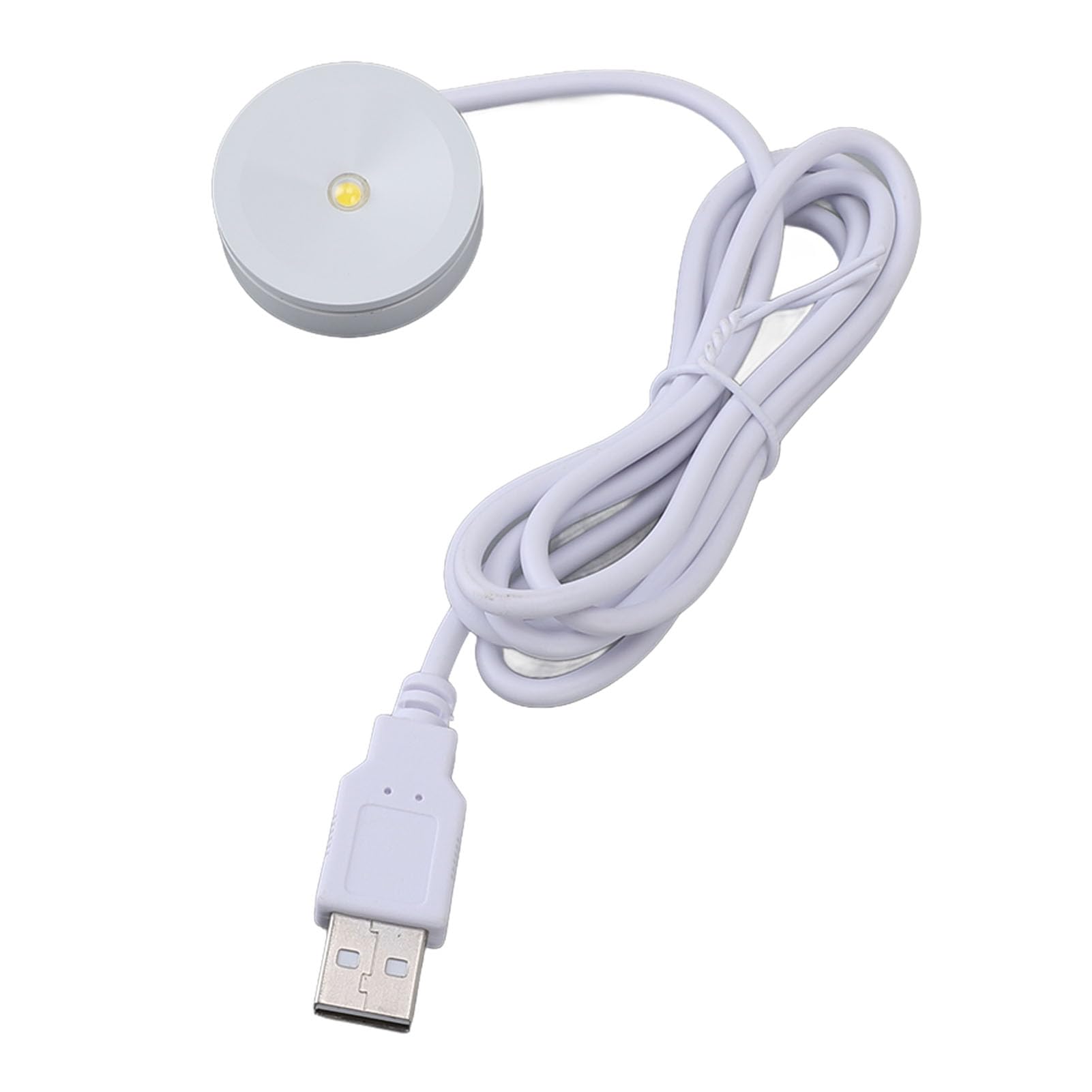 Mini LED Spotlight, 2pcs Aluminum USB 5V LED Spotlight Accent Lights with 4.3ft Cable, Small LED Spot Light for Painting Picture Plants Jewelry Showcase Model Display Shelves