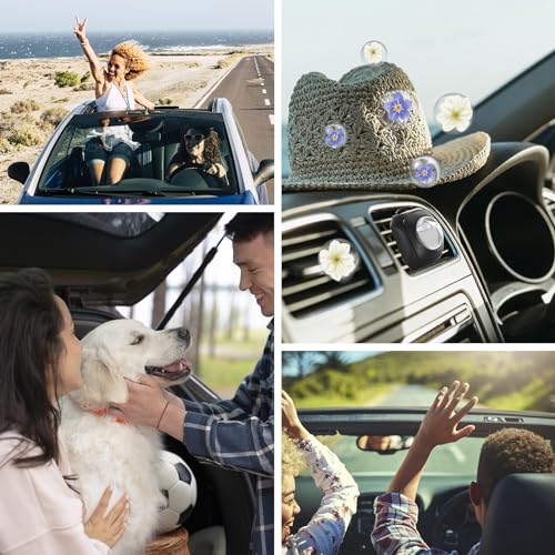 Image of Car Air Fresheners, 6 Pack, Fresh, Car Fresheners Vent Clips, Long Lasting Air Freshener, Car Refresher for Men Women