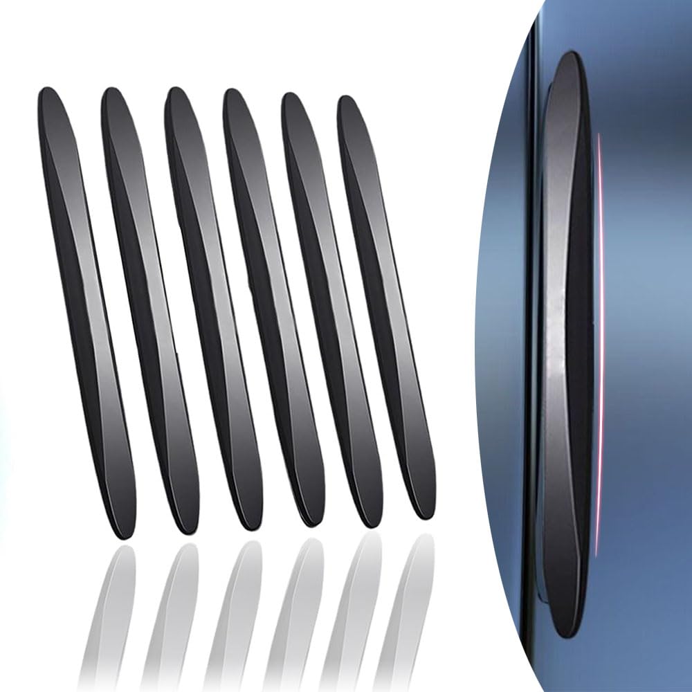 JSYDMA 6 Pcs Car Door Protectors, For Cupra Formentor, Black, Polyurethane, Door Edge