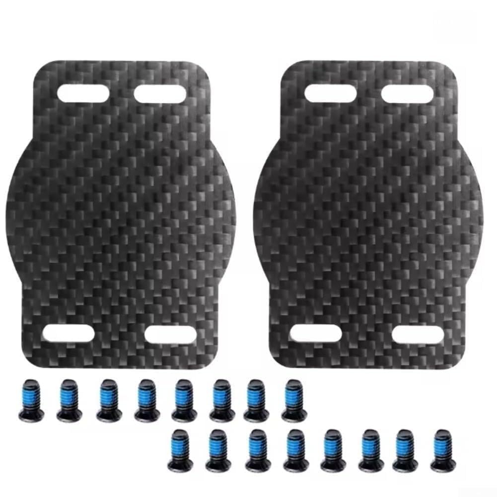 Besttoolifes Carbon Fibre Cleat Spacers for Wahoo for speedplay