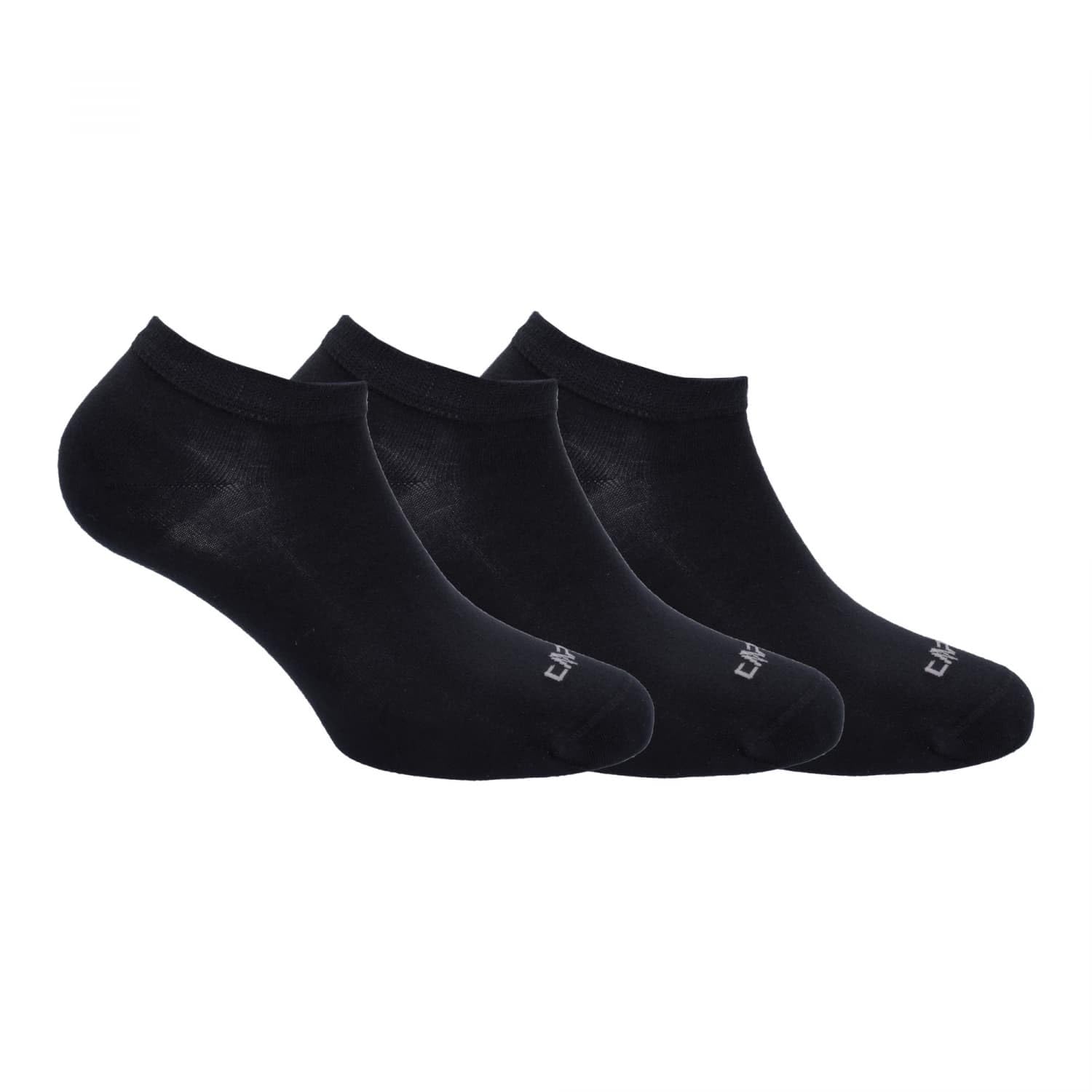 CMP - Bamboo Invisibile Sock Tripack, Black, 39/42