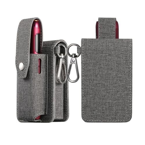 AGENIUS�EFor glo Hilo �P�[�X �J�o�[ �L�����o�X�� PU���U�[ �J���r�i�t�� �^�o�R���[ ���[ �d�q���΂� �d�q�^�o�R �ی�P�[�X BAT For �O���[ �q�[�� �[�d�Ή� �����^�ѕ֗�(�O���[)