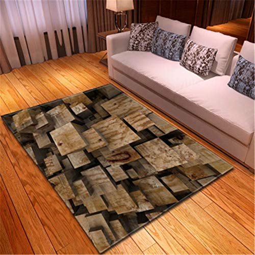 Quadratischer Wohnzimmer-Teppich Schlafzimmer Esszimmer Bodenmatte (einschließlich Fußmatten)