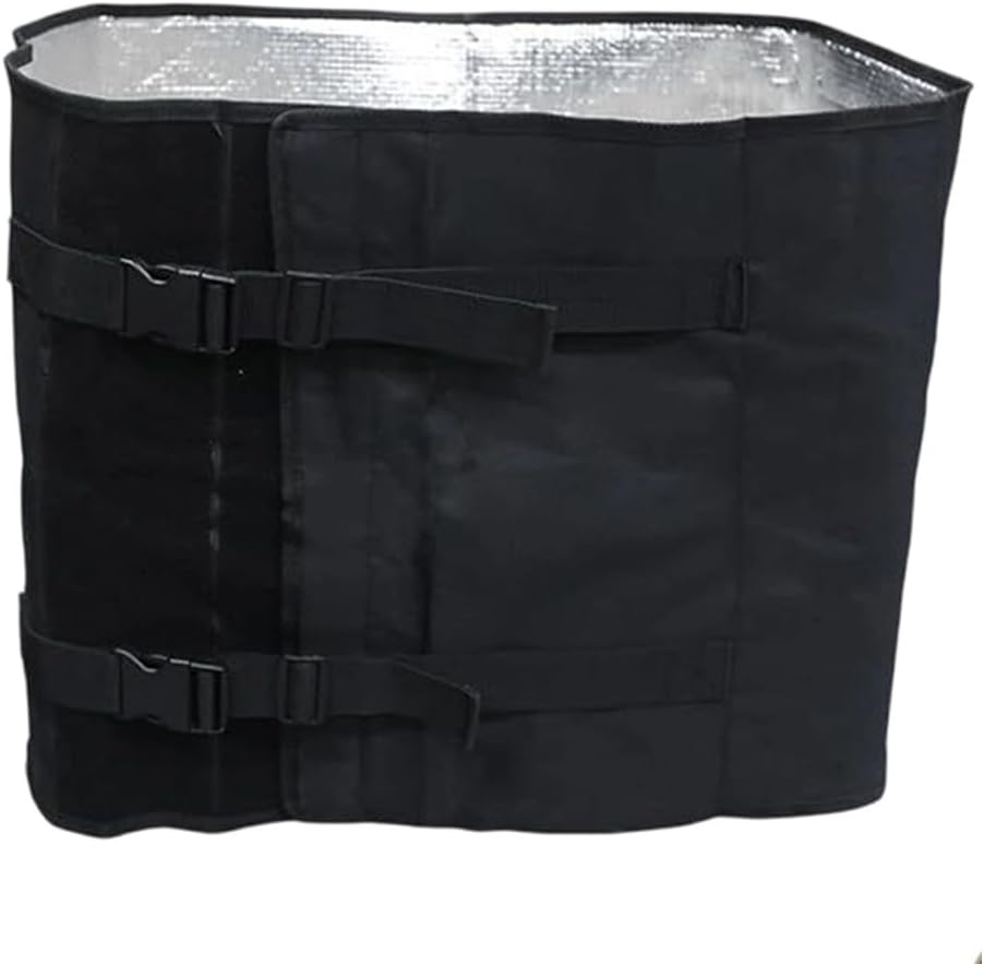Adjustable Beehive Insulation Wrap for 8 & 10 Frame Hives, Waterproof Cold Weather Protection, 600D Oxford Fabric with Foil Layer