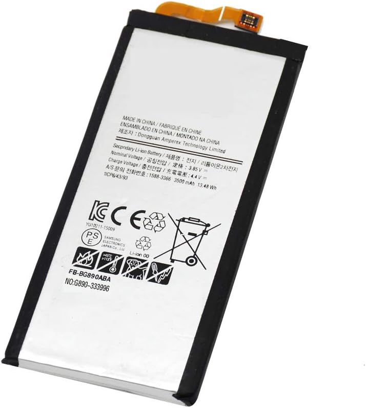 HDCKU S6 Active Battery Replacement Kit for Samsung Galaxy S6 Active G890 G890A EB-BG890ABA Battery 3500mAh