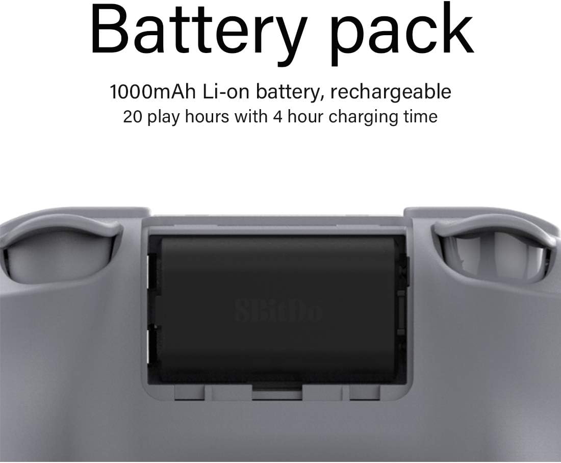 SN30 Pro+ Wireless Controller (G Classic Edition) with Thumb Grips Caps Covers for Nintendo Switch Turbo Vibration Gamepads with Windows Android MacOS Steam Raspberry Pi