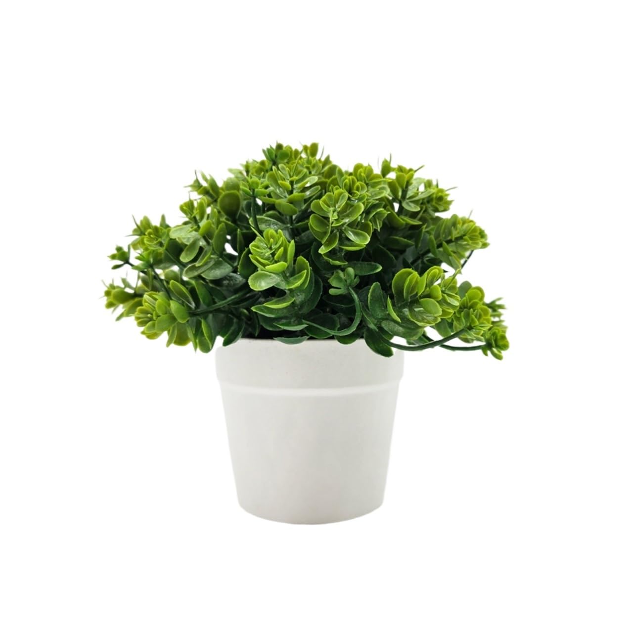 Planta Artificial Pequeña Eucalipto Artificial En Maceta 15cm