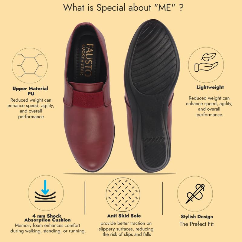 Image of FAUSTO Women Formal Pull-On Shoes