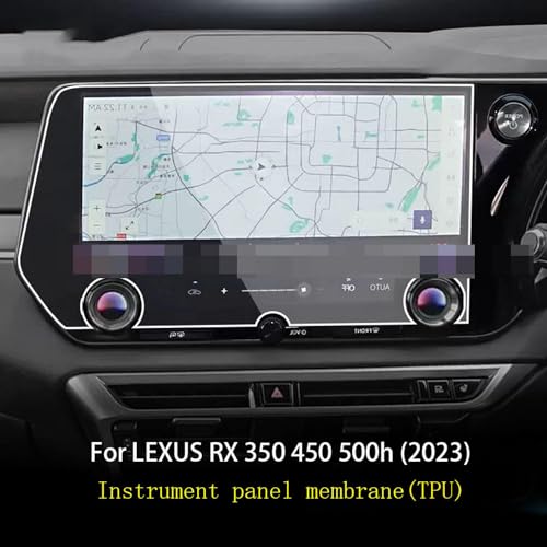 Protection d'écran navigation GPS Lexus RX pour voyages en famille - 4