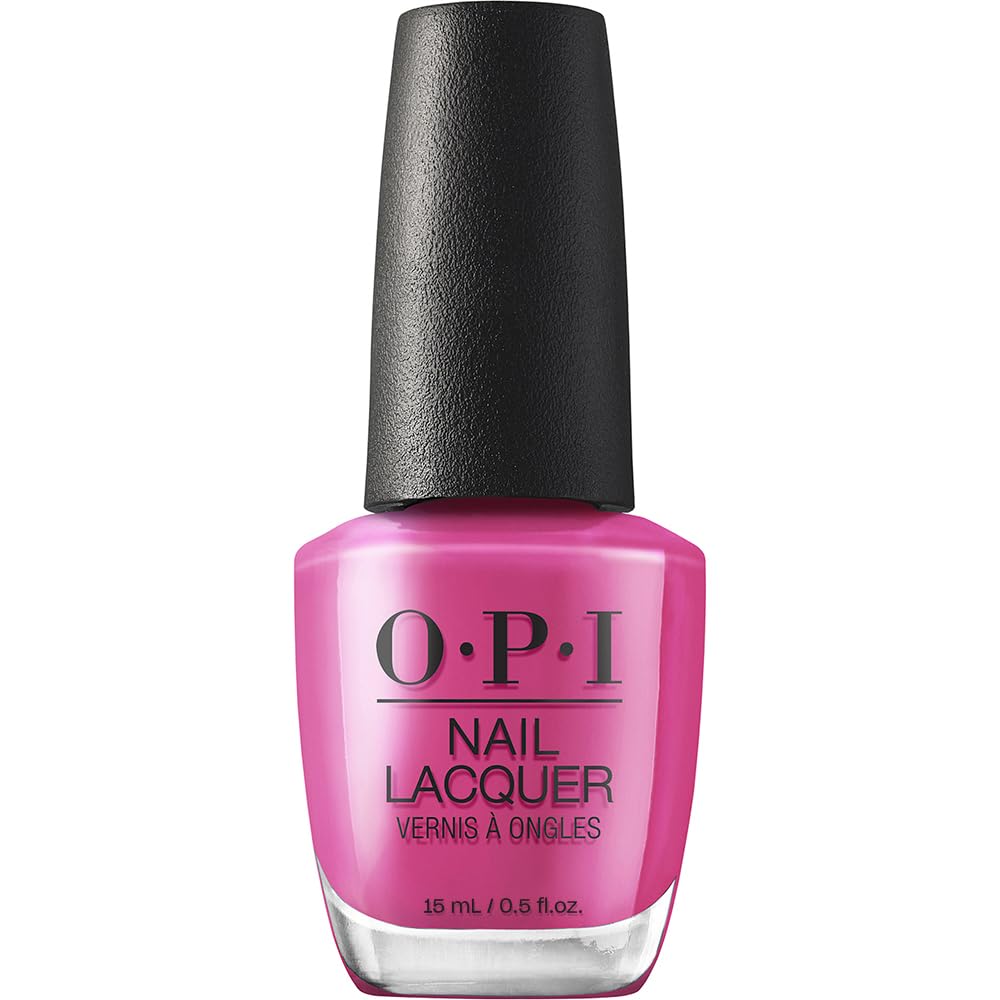 O.P.I Nail Lacquer Strawberry Cosmo | Creme Smudge-Proof & Chip Resistant Nail Polish for women | Vegan, Fast Drying, Streak Free Formula | The New OPIcons Collection - 15ml-picture-25