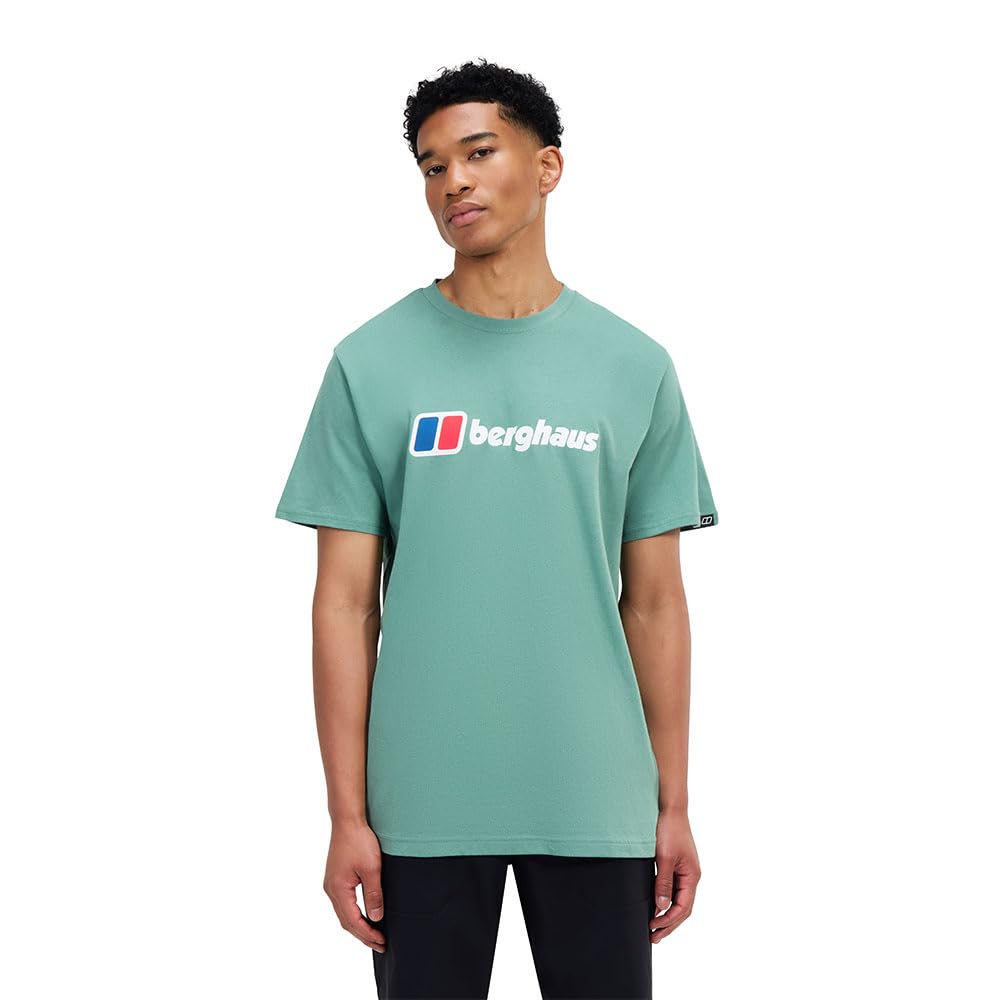 Berghaus Mens Class XL-Logo T-Shirt, Light Terrain, S