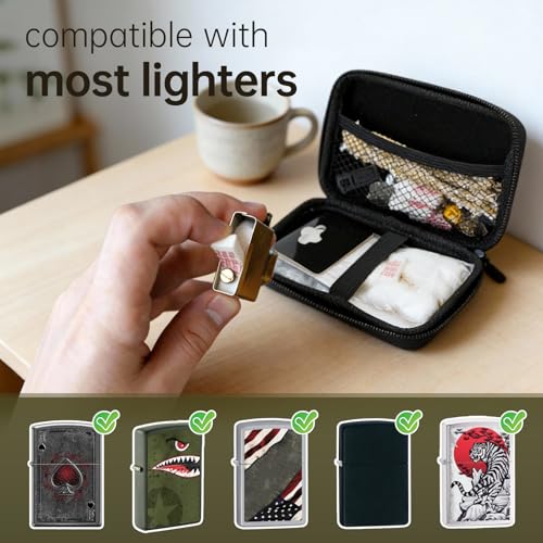 Image of Repair Kit Compatible with Zippo,Replacement Parts Includes Cotton,Flint,Wick,Pad,Tool Compatible with Zippo Accessories