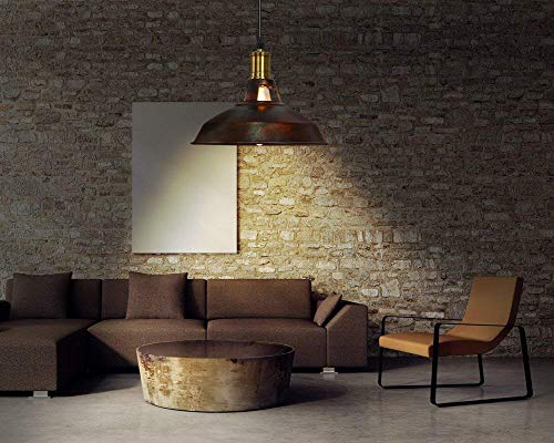 Plafonnier industriel pour restaurant en manque de lumière rétro
