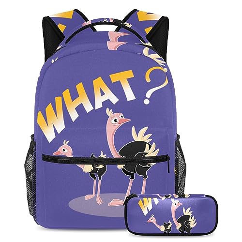 Sac de voyage pour étudiants motif animal rigolo, cadeau idéal pour la rentrée