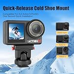 HAFOKO-Osmo-Action-Camera-Cold-Shoe-Adapter-Compatible-for-DJI-Osmo-Action-5-Pro43-Magnetic-Quick-Release-Adapter-Mount-with-14-180-Tilt-Adjustable-Compatible-for-DJI-OSMO-Action-34