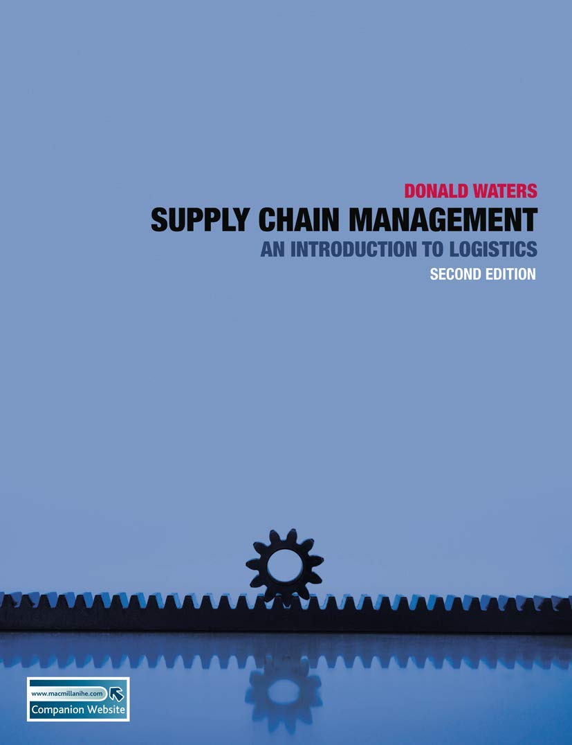 Supply Chain Management An Introduction to Logistics Amazon.co.uk