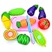 Cucina finta giocattolo, gioco di ruolo, taglio frutta cibo giocattolo set regalo educativo per bambini ragazza ragazzo bambino, utensili da cucina, verdure giocattoli per bambini (8 pezzi)