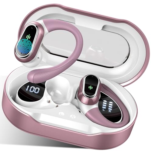 Rolosar Auriculares Inalámbricos Bluetooth Deportivos 5.4 HiFi Estéreo