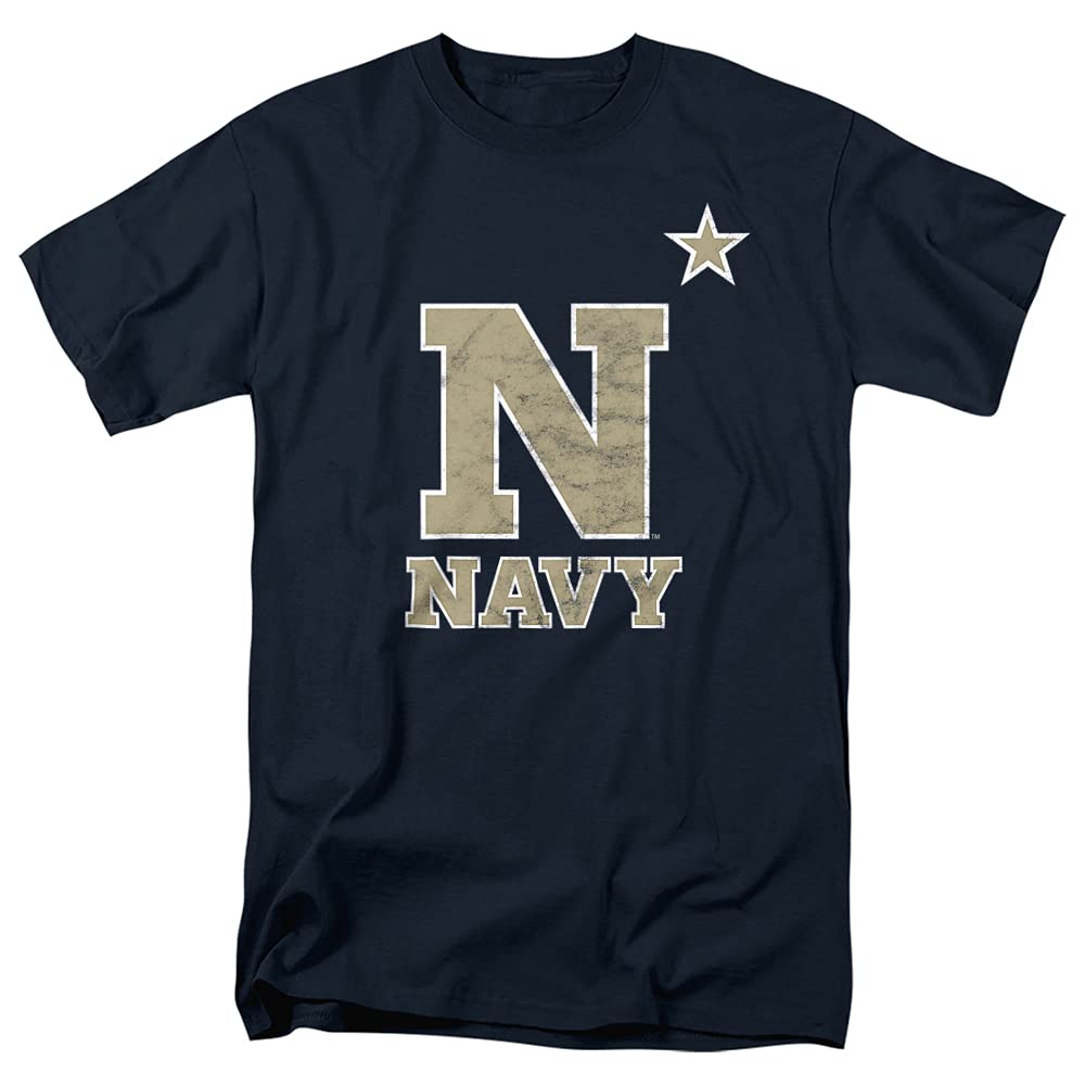 LOGOVISION Official Collegiate Distressed Primary Logo Adult T-Shirt Collection — view 211