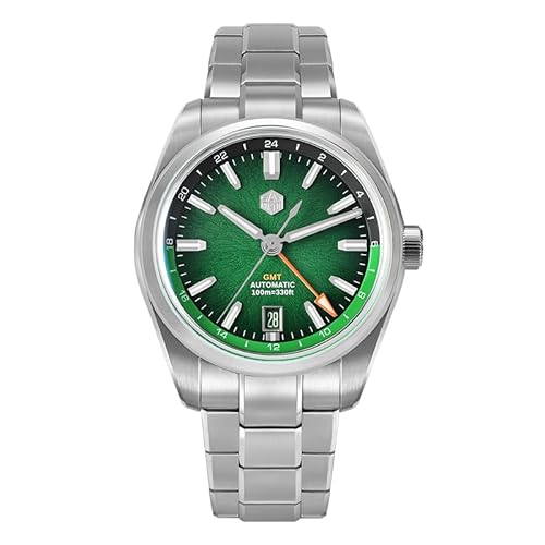 SAN MARTIN rv Y, JianZhan Gada GMT  XeX| 39mm _Co[ 100m h @B 9075 ATt@CA~[ (rv Y 2)