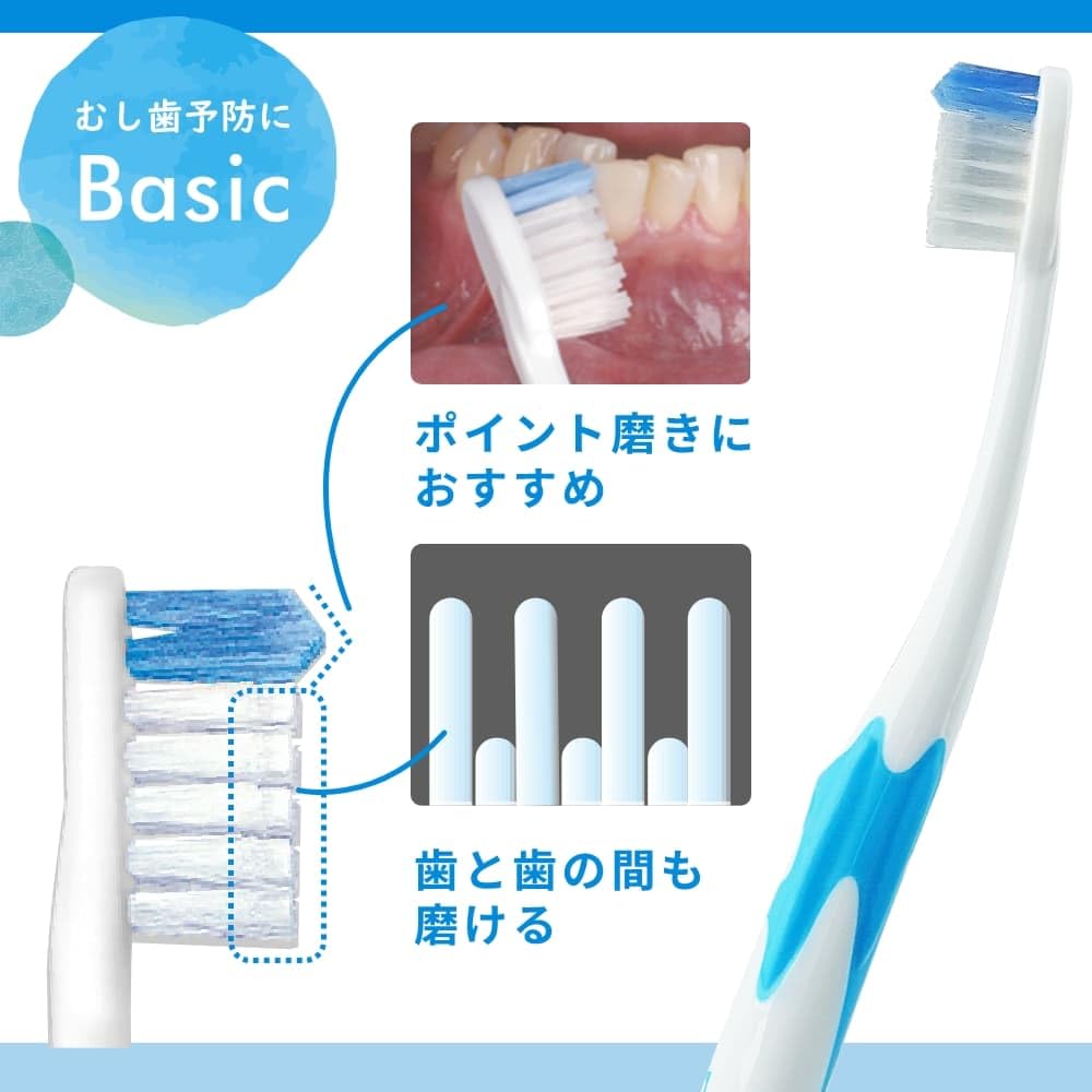 Amazon | GC ジーシー ルシェロ 歯ブラシ ピセラ B-21 M ふつう 5本