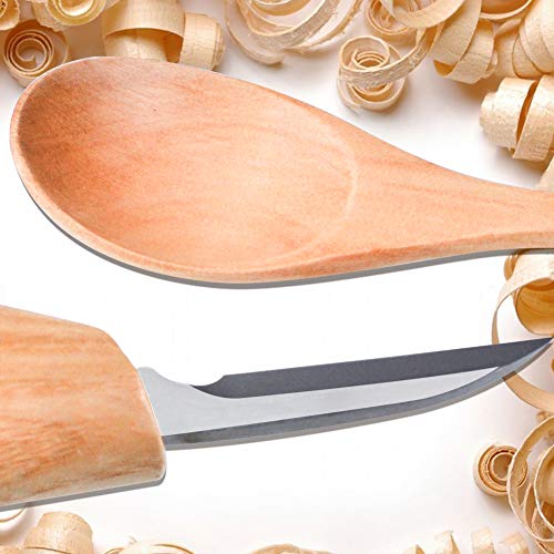 WYACOM Wood Carving Detail Knife-Whittling Chip Knife,Cutting Knife for Detail Wood Carving Craft Knife for Beginners Woodworking Professional (Detail Knife -1 PC)