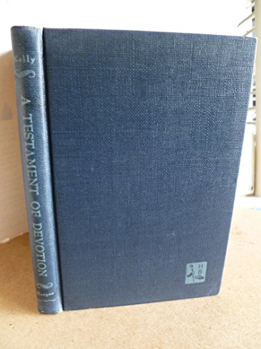 A Testament of Devotion, With a Biographical Me... B0091K61PS Book Cover