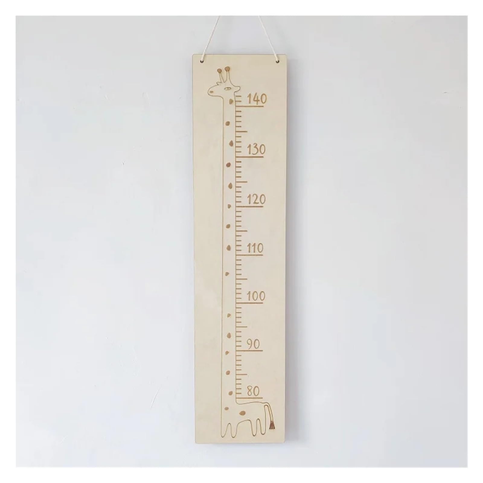 Metro Bambini Parete Grafico dell'altezza dei bambini Misuratore da parete in legno Misuratore di crescita del bambino Righello sospeso Decorazioni for la camera dei bambini Puntelli for foto giraffa