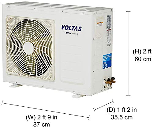 Image of Voltas 1.5 Ton 3 Star Split AC (Copper 183 PZY-R (R-22 /R-32) Red)