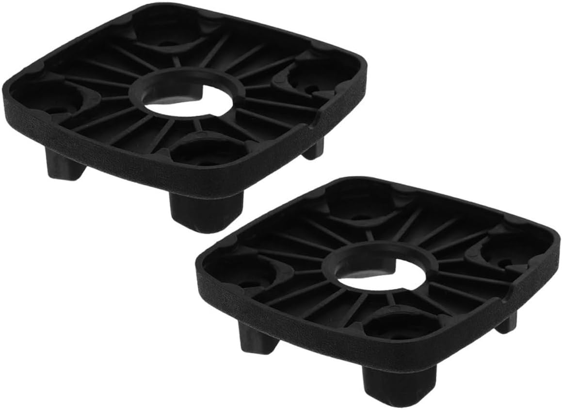 Beavorty 2pcs Rubber Mixer Non-slip Noise-cancelling Pads for Kitchen Stand Mixer Black Vibration Dampers Rubber Bottom Mat Accessories for Parts