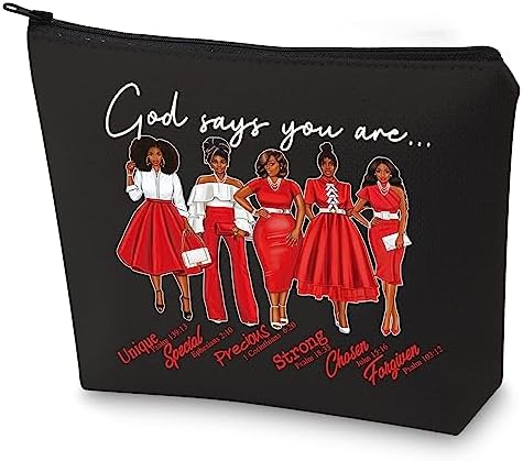 WZMPA Sorority DST Kosmetiktasche – 23x17 Cm, Wasserdichtes Segeltuch Mit 3D-Druck, Ideal Für Schminke & Accessoires