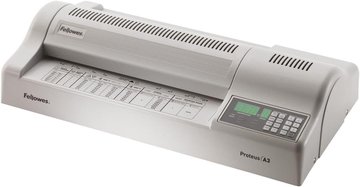 Fellowes Proteus A3 Heavy Duty High Volume Laminator, Grey, 5709001