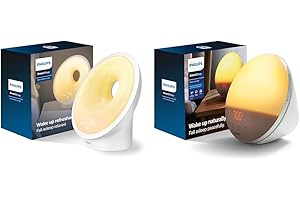 Philips SmartSleep Sleep and Wake-Up Light with Simulated Sunrise and Sunset