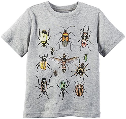 T-shirt bébé garçon Carter's 6 mois en tricot anti-irritation gris