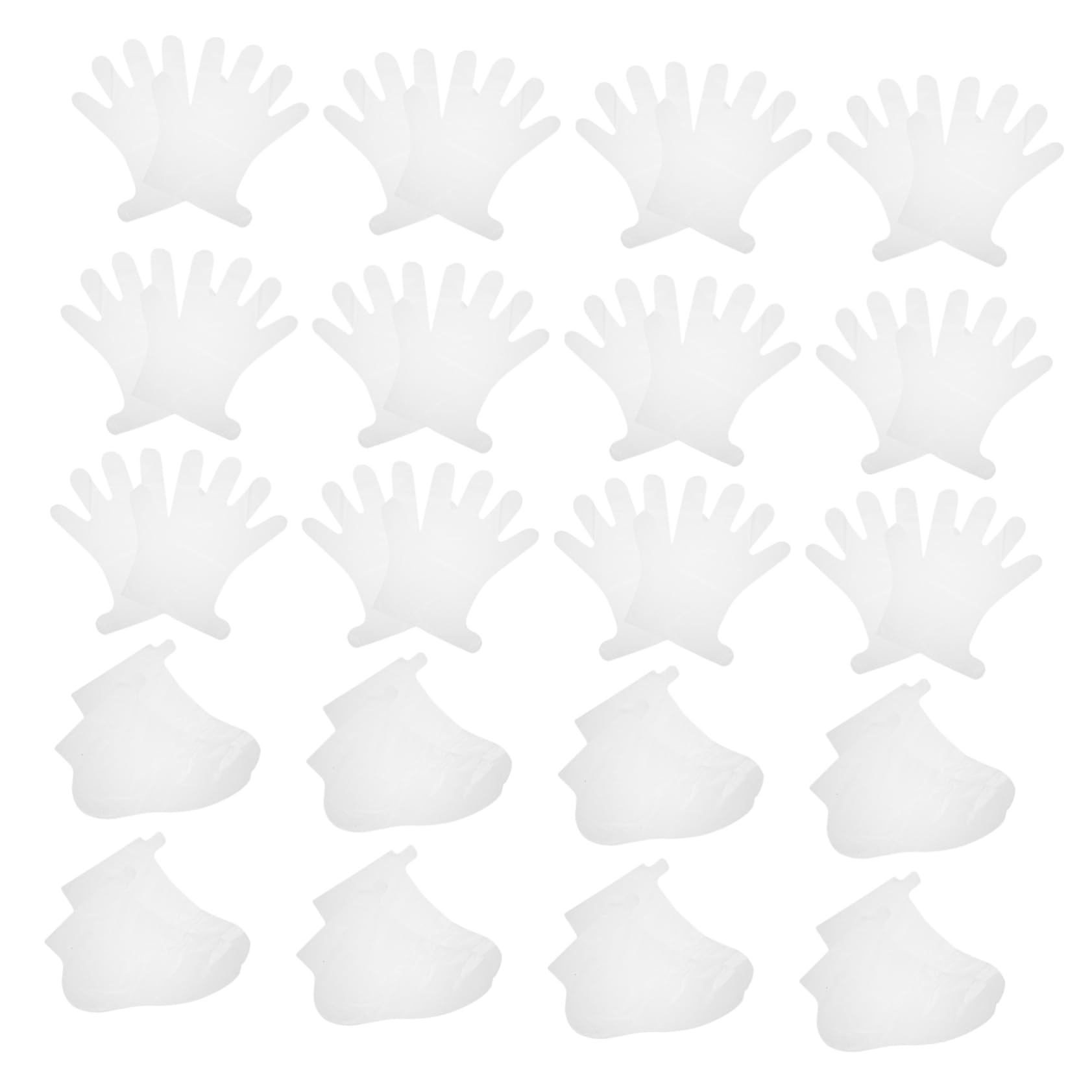 OSOLADY Foot Hand Care Moisturizing Foot Masks Hand Gloves Waterproof Salon 200 Units Assurance