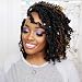 Tiana Passion Twist Hair 10 inch Pre-twisted Passion Twist Hair 7 Packs Ombre Braids Crochet Hair Pre-looped Short Hair Pre-twisted Spring Twist Hair Braids Bomb Twist Hair Extensions (10"7Pcs, 1B)