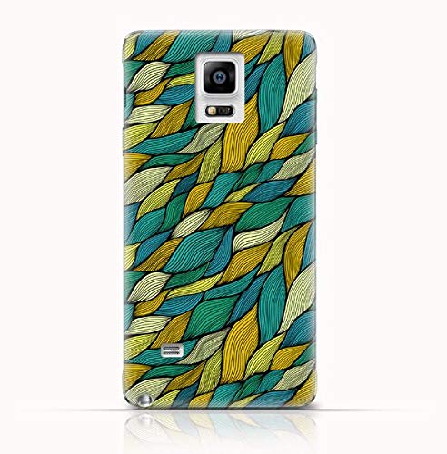 AMC Samsung Galaxy Note Edge TPU Silicone Case With Seamless Hand Drawn Waves Pattern Design