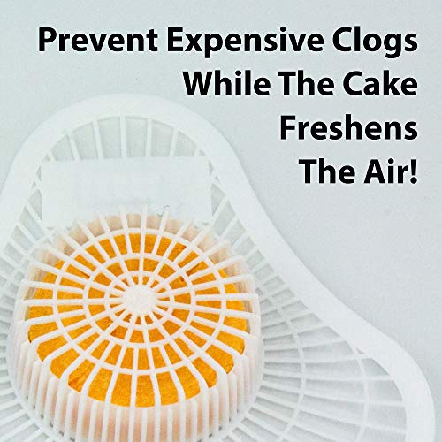 Long Lasting Urinal Screen And Deodorizer With Non-Para Block 12 Pack. Universal-Fit, Citrus-Scent Cake Releases Cleaning Agents To Remove Odor. Durable Mat Limits Janitorial Cleaning And Supply Needs #TOP4