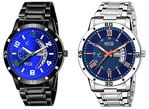 YOUTH CLUB Analog Blue Dial Combo Watches for Boys (B0837LV9Y2) Amazon Price History, Amazon Price Tracker