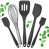 StarPack Premium Silicone Kitchen Utensils Set (5 Piece) - High Heat Resistant to 600°F, Hygienic...