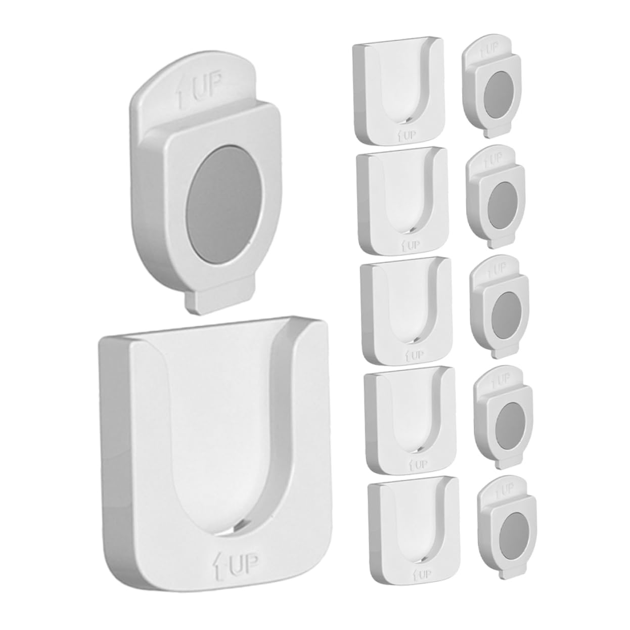 MAGICLULU 18 Juegos Almacenamiento De Control Remoto Soporte Remoto De Tv Soporte De Pared Magnético Magnético Para Montaje En Pared Estante De Control o Abdominales