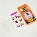Halloween nails Press on Nails Fake Nails Tips Full Cover Medium False Gradient Nails for Women and Girls 24PCS (Halloween, Middle nail)