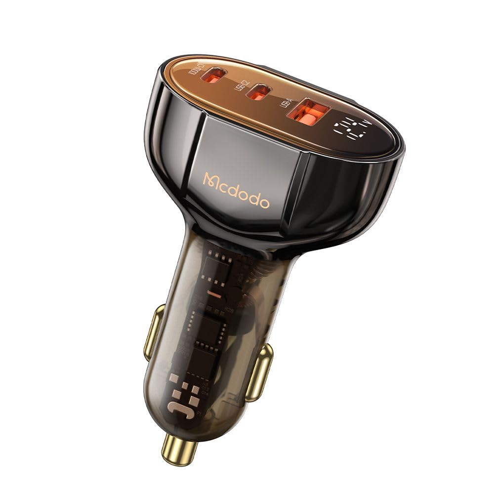 Mcdodo CC-2310 100W Digital Display 2C+1A PD Fast Car Charger-image-37