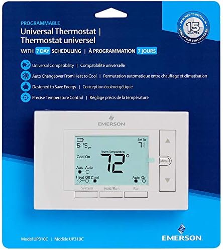 Universal Programmable Thermostat with 7 Day Scheduling