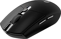 Vista 1 de Logitech G 305 Lightspeed - Mouse inalámbrico para juegos, sensor de héroe, 12,000 DPI, ligero, 6 botones programables, duración de la batería