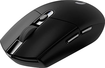 ماوس الألعاب اللاسلكية من نوع Lightspeed من Logitech G305 ، مستشعر البطل ، 12000 نقطة لكل بوصة ، خفيف الوزن ، 6 أزرار قابلة للبرمجة ، عمر بطارية 250 ساعة ، ذاكرة على متن الطائرة ، PC / Mac - أسود ( التعبئة الألمانية )