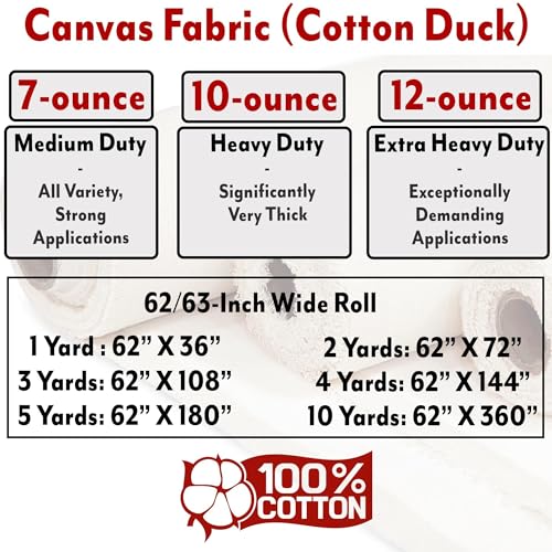Medium-Weight Cotton Duck Canvas product image