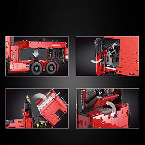 Onenineten Technik LKW Bausteine, 2.4Ghz /APP RC Ferngesteuertes LKW Modell Bauset mit Motoren und Fernbedienung, 4825… – Bild 6